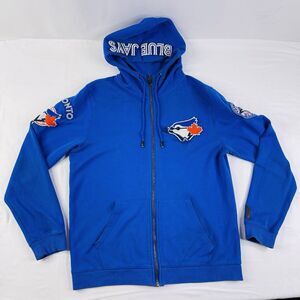 Pro Standard Toronto Blue Jays Hoodie Mens XL  Blue Long Sleeve Full-Zip NHL